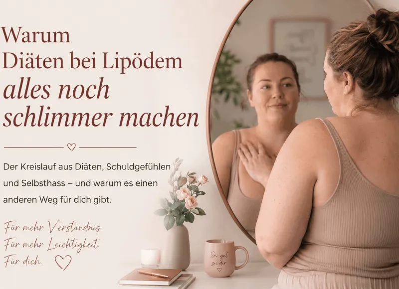 Warum Diäten bei Lipödem oft alles noch schlimmer machen